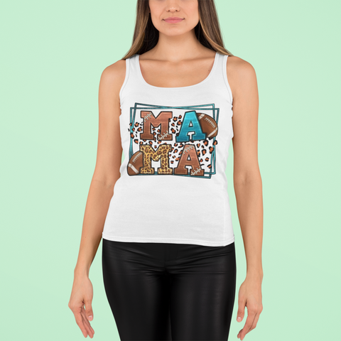 Football Mama Sublimation Or DTF Transfer