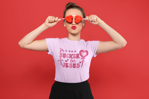 I'm A Sucker For Jesus Sublimation or DTF Transfer